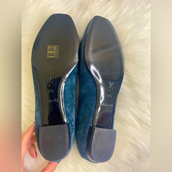 Unused Louis Vuitton Azul Talla Butterfly Flats Shoes - Picture 6 of 10